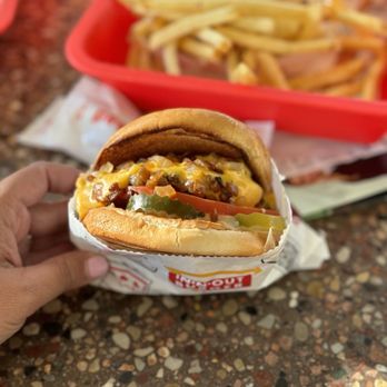 In-N-Out Burger - Cheeseburger Animal Style - Fast Food Near Me - Chula Vista, California In-N-Out Burger - Cheeseburger Animal Style - Fast Food Near Me - Chula Vista, California
