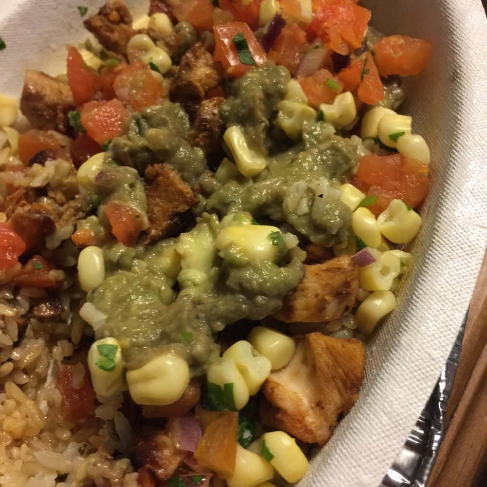 Chipotle Mexican Grill - I don't think that's what guacamole is supposed to look like... - Mexican Near Me - Downey, California