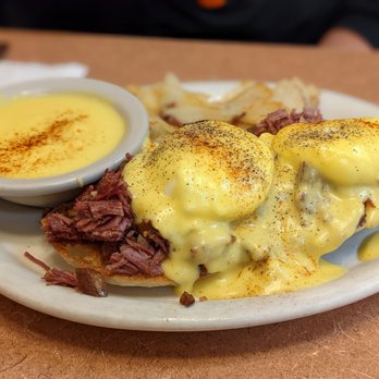 Terri's Cafe - House Made Irish Corned Beef Benedict - Breakfast & Brunch Near Me - Meridian, Idaho Terri's Cafe - House Made Irish Corned Beef Benedict - Breakfast & Brunch Near Me - Meridian, Idaho