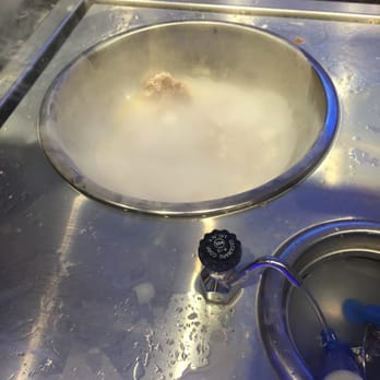 Sub Zero Nitrogen Ice Cream - During the liquid nitrogen process - Desserts Near Me - Indianapolis, Indiana Sub Zero Nitrogen Ice Cream - During the liquid nitrogen process - Desserts Near Me - Indianapolis, Indiana