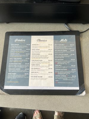 Menu photo 1 Wigz Laguna Beach, CA