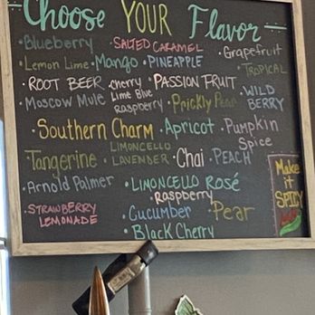 Slickfin Brewing Company - Choose some flavors to add to your hard seltzer. - Breweries Near Me - Fort Edward, New York