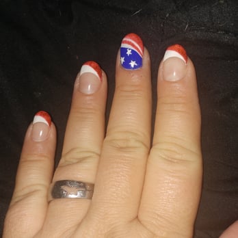 Lv Nails & spa - Great price and great job Kimberley Anne really took care of me and hooked up my nails for memorial day - Nail Salons Near Me - Oceanside, California