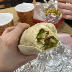 Lu and Ton's Wieners - Grilled Chicken Wrap