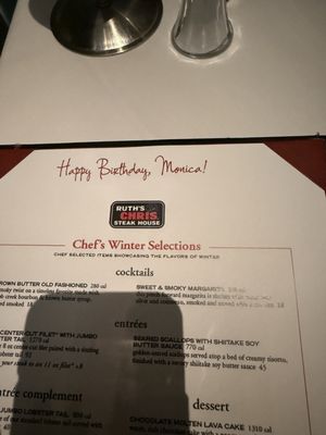 Menu photo 8 Ruth's Chris Steak House Irvine, CA Menu photo 8 Ruth's Chris Steak House Irvine, CA