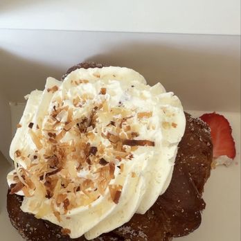 Parlor Doughnuts - Coconut Cream Filled - Donuts Near Me - Southlake, Texas