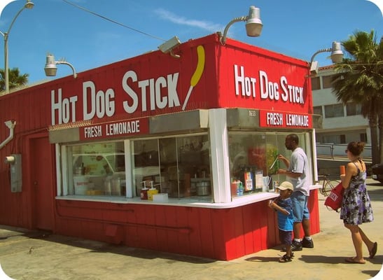 Hot Dog on a Stick by null