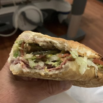 Potbelly - 1/2 of 11 inch "wreck" sub - Fast Food Near Me - Brighton, Michigan Potbelly - 1/2 of 11 inch "wreck" sub - Fast Food Near Me - Brighton, Michigan