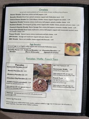 Menu photo 8 Country Griddle Goodyear, AZ