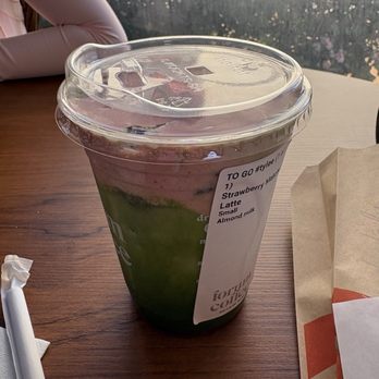 Forum Coffee - Strawberry matcha latte - Coffee & Tea Near Me - San Diego, California