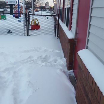 Ranger Property Services - Sidewalk Snow Removal BEFORE - Snow Removal Near Me - Blaine, Minnesota