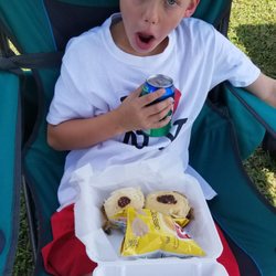 Tribe's - My boy was excited to eat
