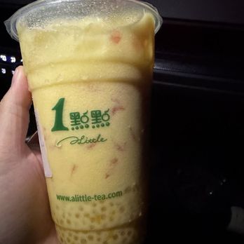 ALittle Tea - Mango grapefruit - Bubble Tea Near Me - Irvine, California