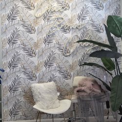 The Chic Brow Bar - Wall paper