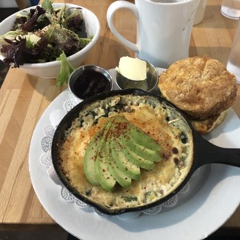 Little Griddle - Bacon and Spinach Skillet with avocado - Breakfast & Brunch Near Me - Portland, Oregon Little Griddle - Bacon and Spinach Skillet with avocado - Breakfast & Brunch Near Me - Portland, Oregon