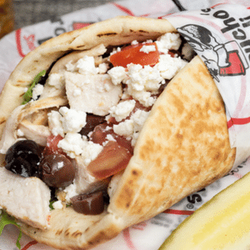 Groucho's Deli - Arcadian Chicken Pita