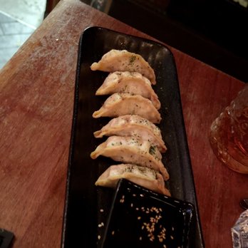 Block Kitchen + Bar - Pork-Kimchi Gyozas - Sandwiches Near Me - Banff, Alberta