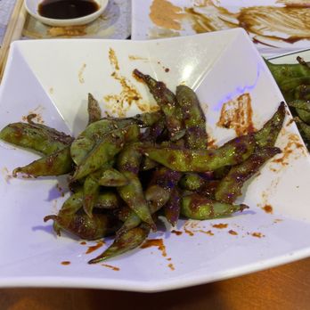 Sushi 805 - 12 Spicy Garlic Edamame - Japanese Near Me - Grover Beach, California