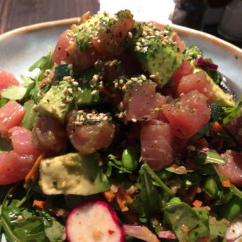 The Spot - AHI POKE SALAD - Burgers Near Me - League City, Texas The Spot - AHI POKE SALAD - Burgers Near Me - League City, Texas