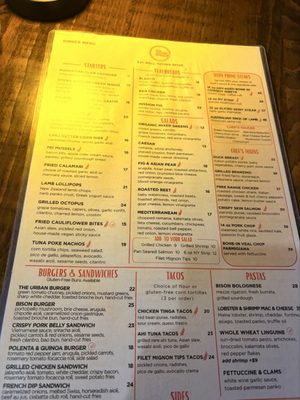 Menu photo 2 The Urban Hamlet Bronxville, NY Menu photo 2 The Urban Hamlet Bronxville, NY
