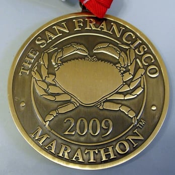 The San Francisco Marathon - Full Marathon 2009 Medal - Races & Competitions Near Me The San Francisco Marathon - Full Marathon 2009 Medal - Races & Competitions Near Me