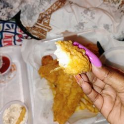 Conti Seafood Eatery - Thick and juicy