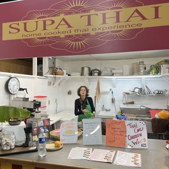 Supa Thai - a woman behind the counter - Thai Near Me - New Hope, Pennsylvania