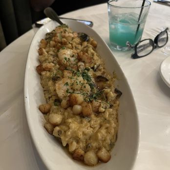 Brio Italian Grille - My friend's shrimp and scallop risotto - Italian Near Me - Tampa, Florida Brio Italian Grille - My friend's shrimp and scallop risotto - Italian Near Me - Tampa, Florida