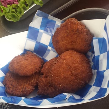 Zeppelin Hall - Potato pancakes. - American Near Me - Jersey City, New Jersey Zeppelin Hall - Potato pancakes. - American Near Me - Jersey City, New Jersey