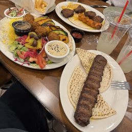 Vegan Beef Lule Kabob & Veggie Plate Vegan's Paradise Vegan Beef Lule Kabob & Veggie Plate Vegan's Paradise