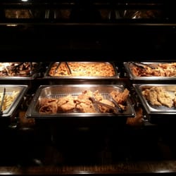 Woodhaven - Huge variety.  Staff works hard to keep bar fresh and full.