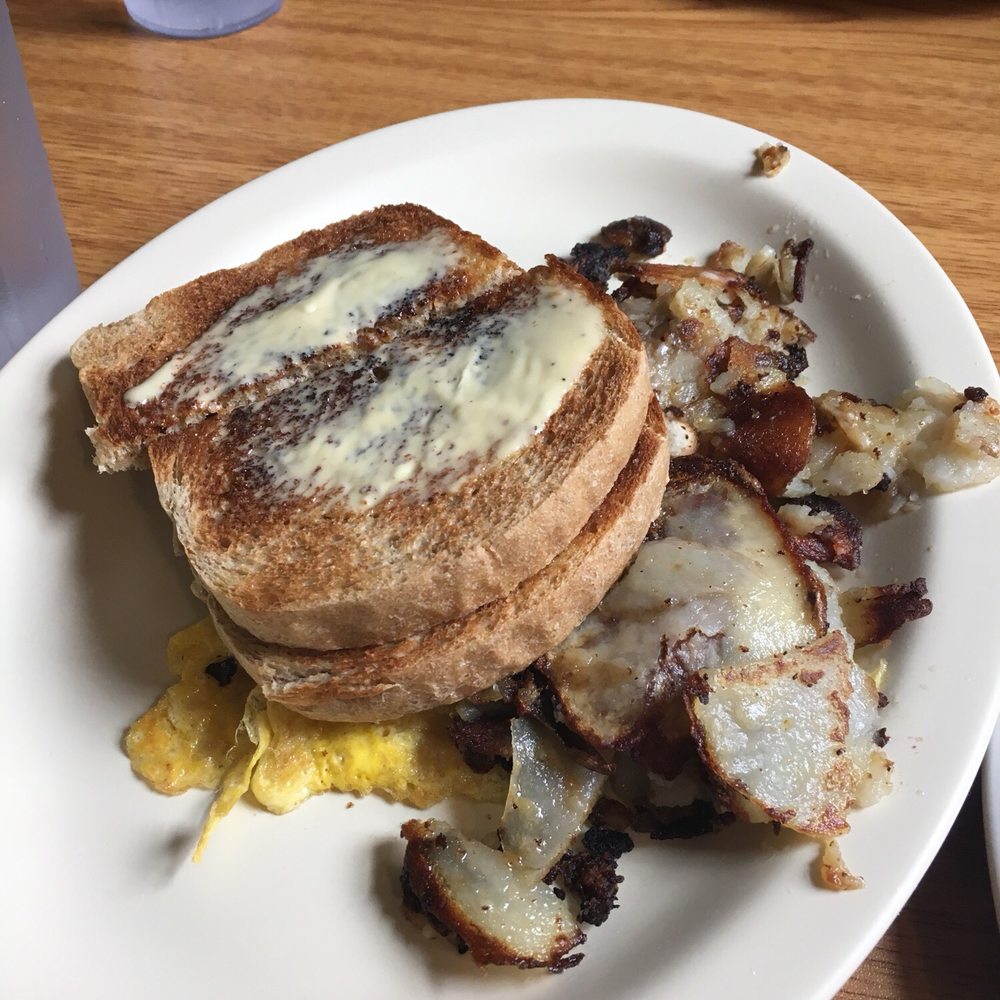Wade's Diner - Toast, home fries and scrambled eggs. - Diners Near Me - Oswego, New York Wade's Diner - Toast, home fries and scrambled eggs. - Diners Near Me - Oswego, New York