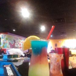 El Paso - Shrimp Diablo and a mermaid margarita