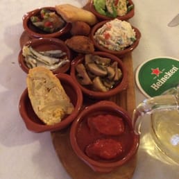 Variety of tapas Variety of tapas