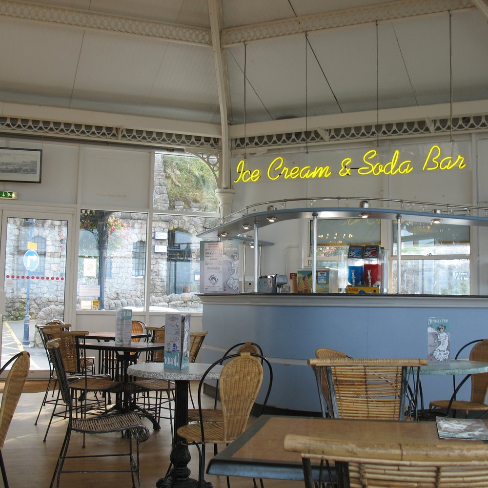 Mumbles Pier Cafe - Mumbles Pier Cafe - Ice Cream and Soda Bar - Pubs Near Me - Swansea, SWA