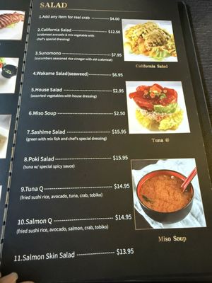 Menu photo 8 Nagoya Sushi House San Ramon, CA