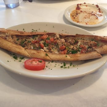 Bosphorus - Chicken pide - Turkish Near Me - Cary, North Carolina Bosphorus - Chicken pide - Turkish Near Me - Cary, North Carolina