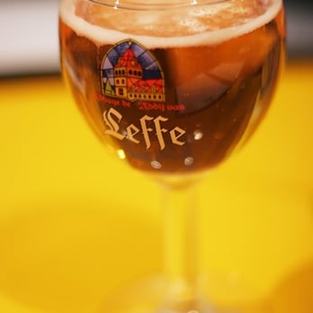 Brussels Bistro - leffe blonde - Belgian Near Me - Laguna Beach, California