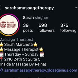 Sarah’s Massage Therapy