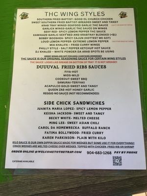 Menu photo 4 T H C Trap House Chicken Jacksonville, FL Menu photo 4 T H C Trap House Chicken Jacksonville, FL