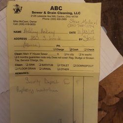 A B C Sewer & Drain Cleaning