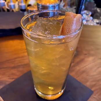 Fireside - House Gin & Tonic with local gin and homemade tonic - The Fireside - New American Near Me - Portland, Oregon Fireside - House Gin & Tonic with local gin and homemade tonic - The Fireside - New American Near Me - Portland, Oregon