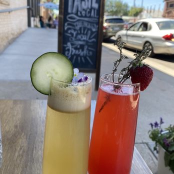 Taste Local - Raspberry thyme and Cucumber lemon mimosas! - Breakfast & Brunch Near Me - Loveland, Colorado Taste Local - Raspberry thyme and Cucumber lemon mimosas! - Breakfast & Brunch Near Me - Loveland, Colorado