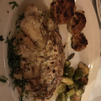 Mazzat - Tilapia with garlic potatoes and brussel sprouts - Tapas Bars Near Me - Brooklyn, New York Mazzat - Tilapia with garlic potatoes and brussel sprouts - Tapas Bars Near Me - Brooklyn, New York