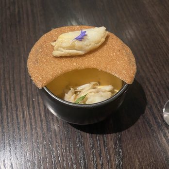 Anomaly SF - Corn Custard w/ Dungeness Crab - New American Near Me - San Francisco, California