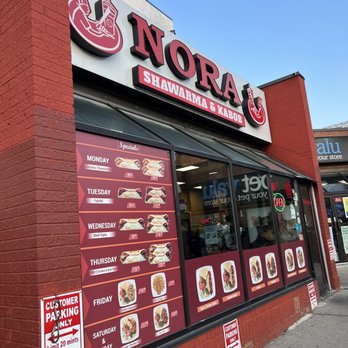 Nora Shawarma & Kabob - the outside of the restaurant - Middle Eastern Near Me - Toronto, Ontario Nora Shawarma & Kabob - the outside of the restaurant - Middle Eastern Near Me - Toronto, Ontario
