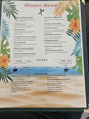 Menu photo 4 Veracruz Authentic Mexican Food Lumberton, NC