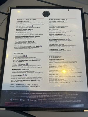 Menu photo 6 The Space Bar Titusville, FL Menu photo 6 The Space Bar Titusville, FL