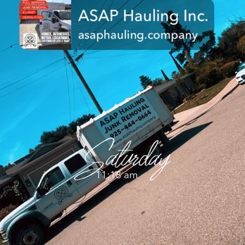 ASAP Hauling - Junk, junk removal, junk hauling, trash, trash removal, hoarding clean up. Tri-Valley. Livermore, Pleasanton, Dublin, Danville, San Ramon. - Junk Removal & Hauling Near Me - Livermore, California ASAP Hauling - Junk, junk removal, junk hauling, trash, trash removal, hoarding clean up. Tri-Valley. Livermore, Pleasanton, Dublin, Danville, San Ramon. - Junk Removal & Hauling Near Me - Livermore, California