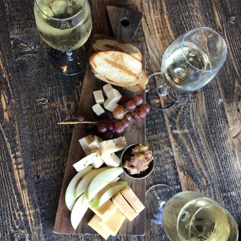 Copper Spoon - Cheese board with a soft dutch cheese, horseradish havarti and mango habenero. - American Near Me - Fort Wayne, Indiana
